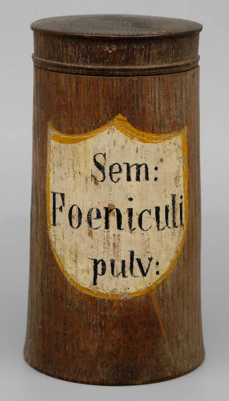 Holzdose Sem Foeniculi Pulv